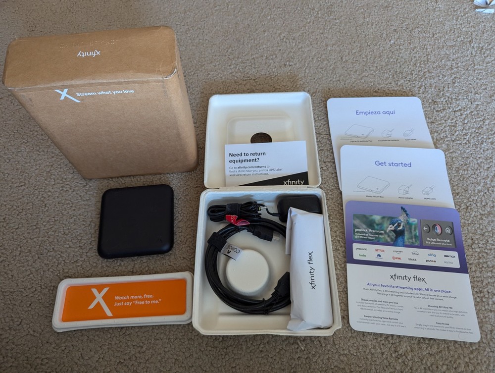 Xfinity XiOne-SC(B) - Streaming Device TV Box SCXI11BEIBCO - Unused Complete