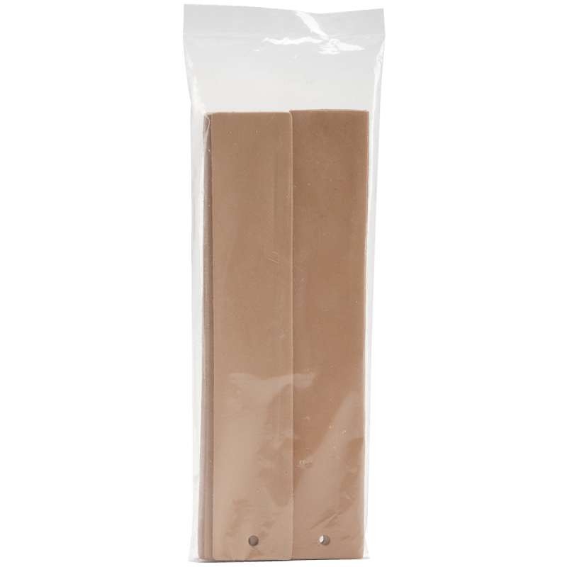 Leather Bookmarks 7"X1.25" 8/Pkg