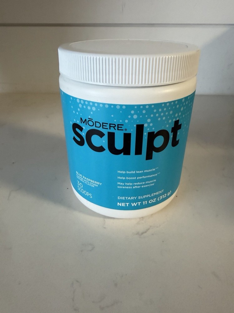 Modere Sculpt Blue Raspberry 30 Servings BCAA + L-Glutamine