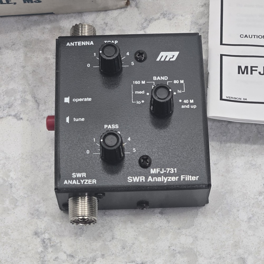 New Open Box MFJ-731 SWR Analyzer Filter
