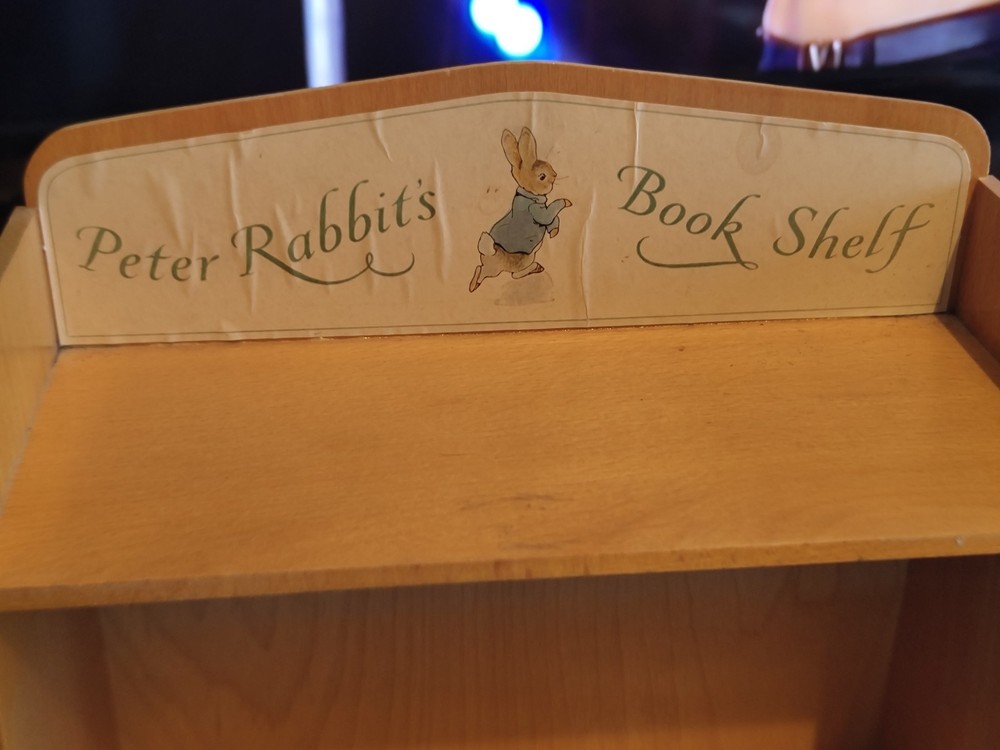 Vintage Peter Rabbit Bookshelf
