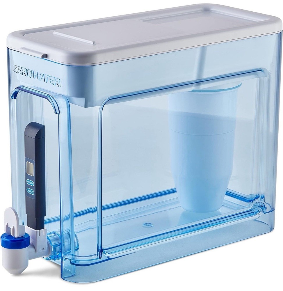 ZeroWater 32-Cup 5-Stage Water Filter Dispenser with Instant Read Out