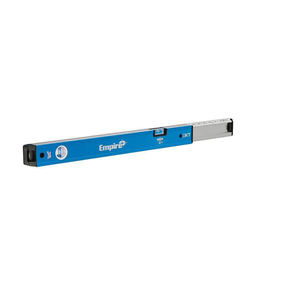 Empire Box Level Set Adjustable Extendable Durable Versatile Aluminum 2 Pack