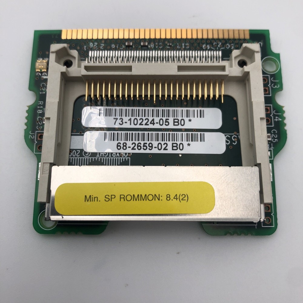 Cisco 68-2659-02 73-10224-05 Engine Compact Flash Boot Flash ADAPTER ONLY Used