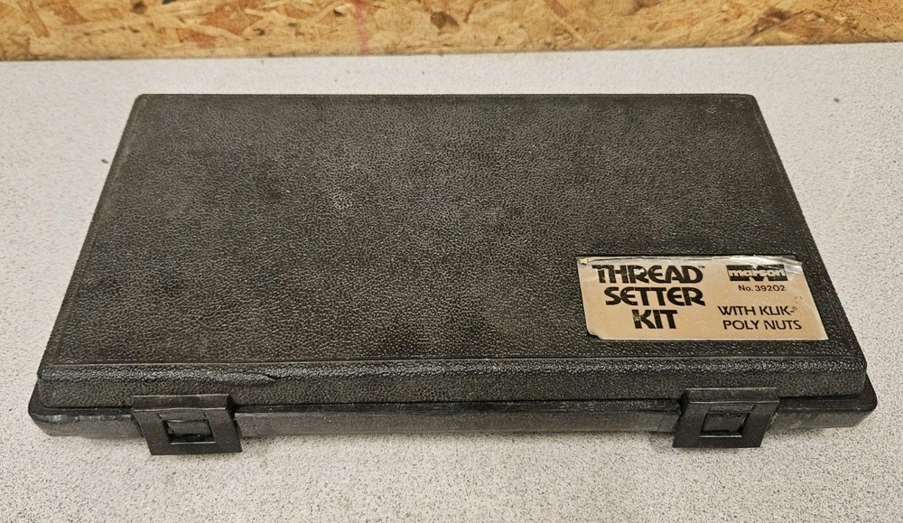Used MARSON no. 39202 Thread Setter Kit, Mechanic Tool