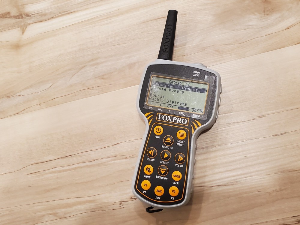 FOXPRO TX915 Digital Call Remote Transmitter - LCD Screen Coyote Fox Predtor