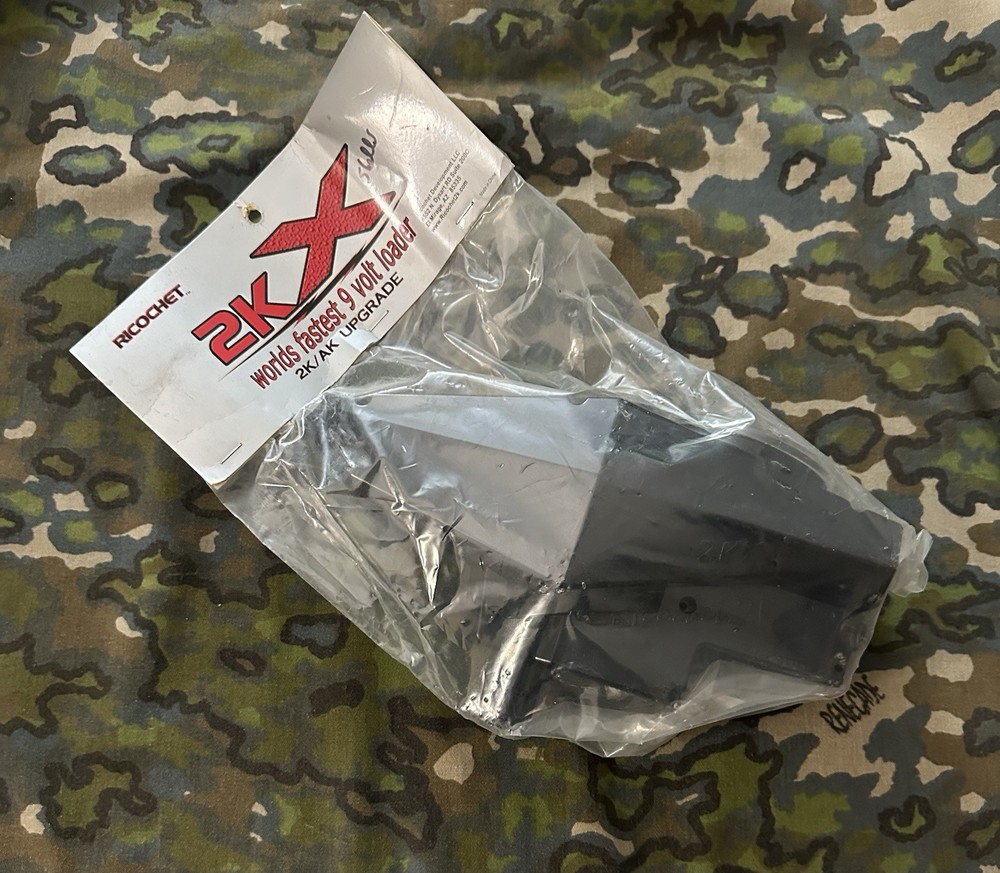 Ricochet 2kX Electronic Paintball Loader AK 2K Shell Upgrade