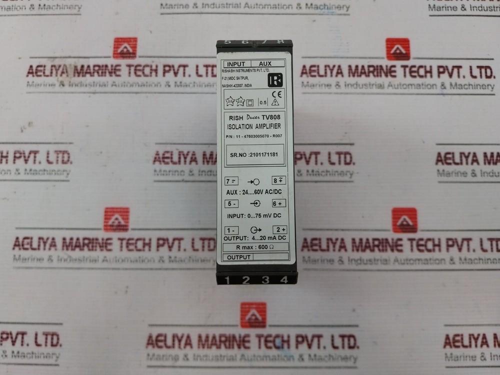 RISHABH TV808 Isolation Amplifier 4-20MA DC Output