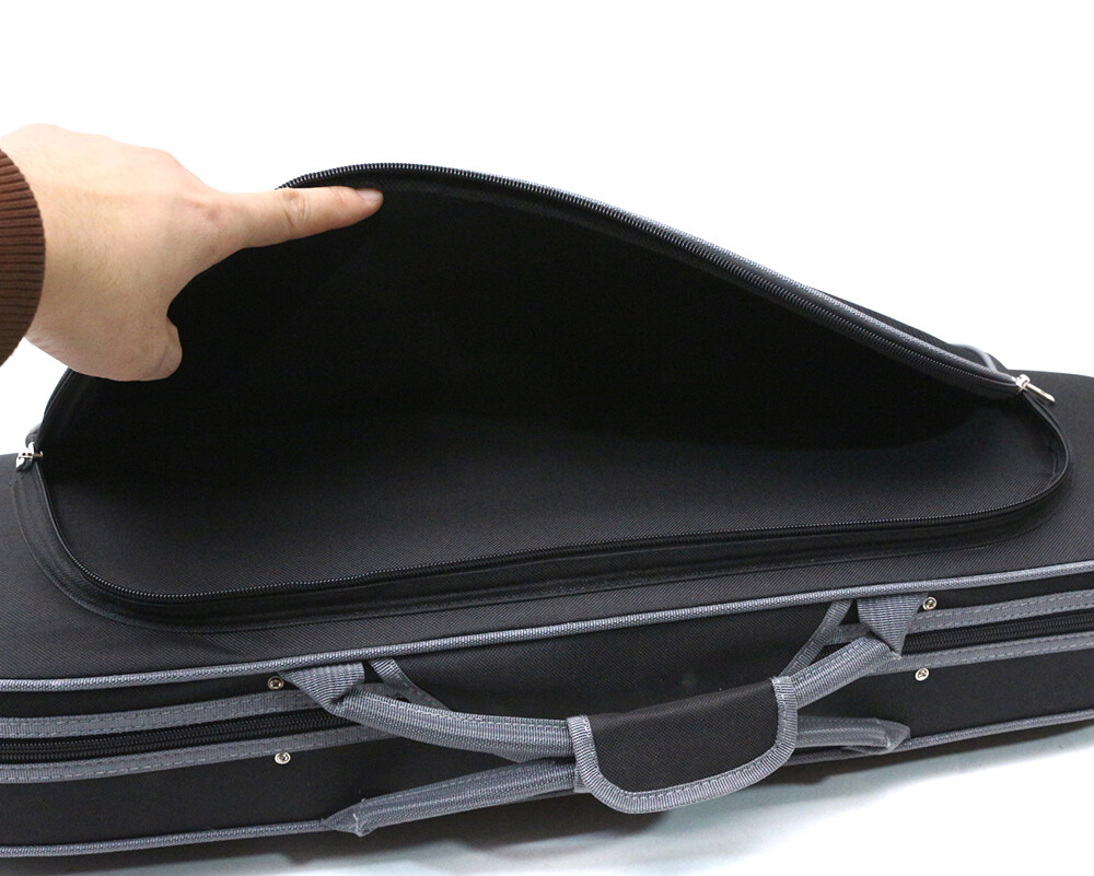 4/4Full Size Violin Case with Built-in Hygrometer and Basic Hardshell Protection