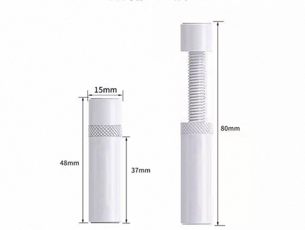 gpu bracket support 48-80mm Magnets Bottom, White Color