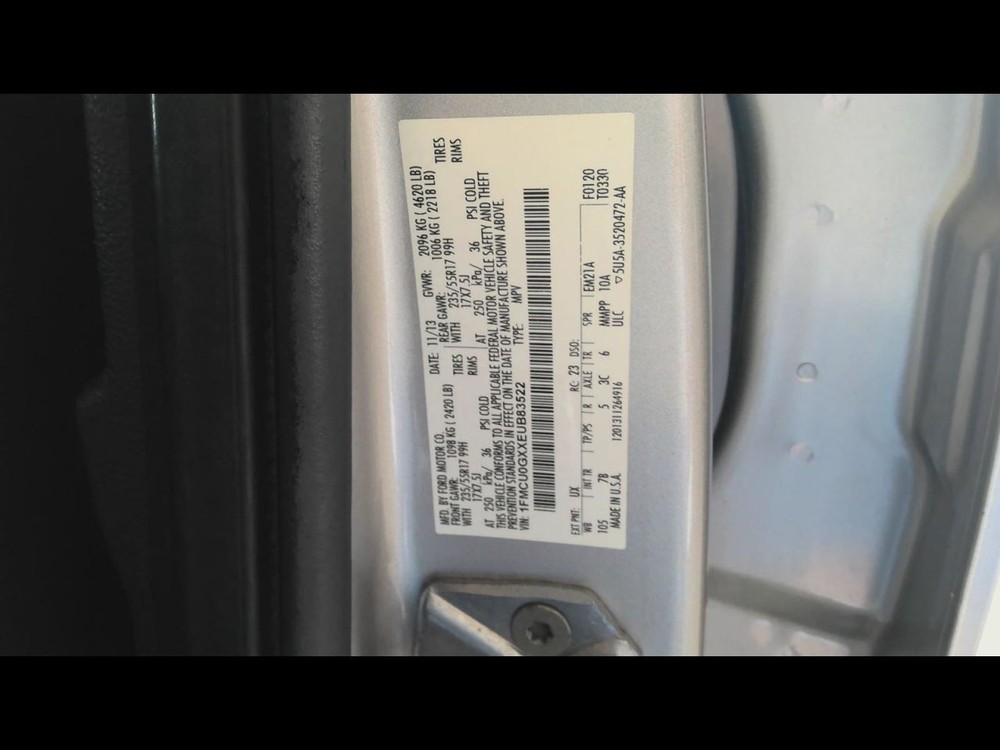 ESCAPE 2014 Air Shutter 706440