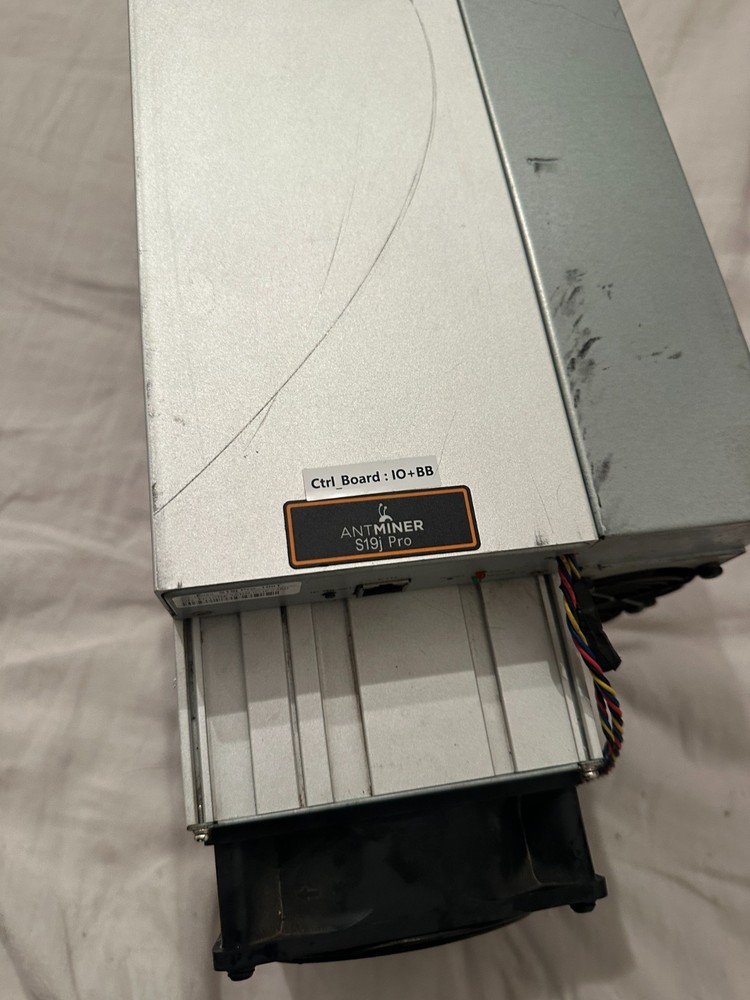 2 Bitmain Antminers S19 Pro 96TH – Tested Working – PSU Included – 2 Units