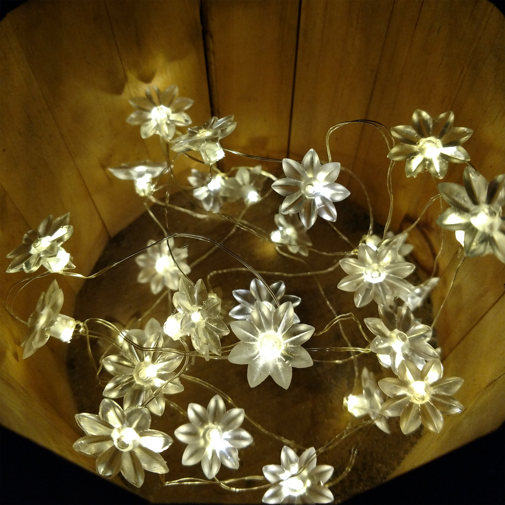 Solar Powered LED String Lights