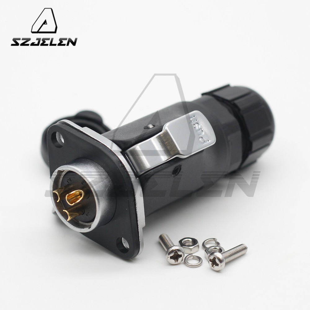 XHP20 3Pin Aviation Connector,Waterproof Plug Socket,LED Electrical Connector