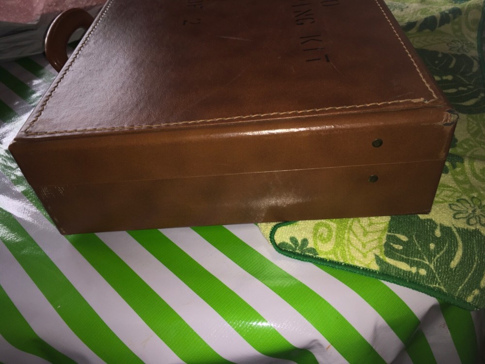 Vintage US Government BLM & Forest Service Fire Fighting Time Keeper Briefcase