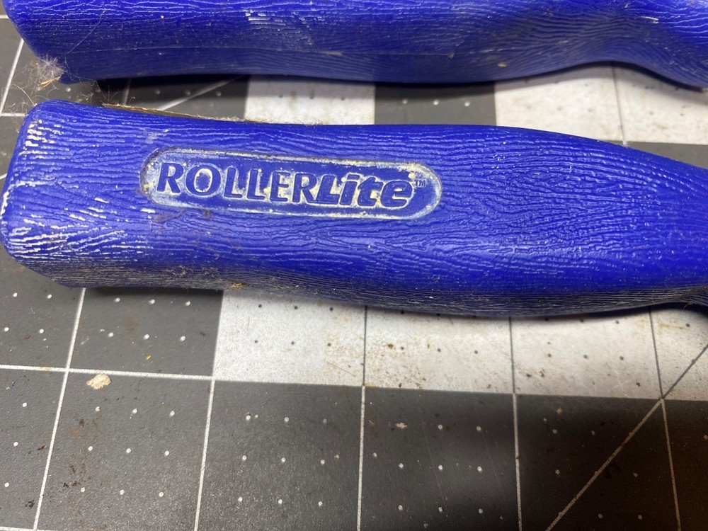 Three Paint Rollers for 6" Rolls with threaded ends for broom handle