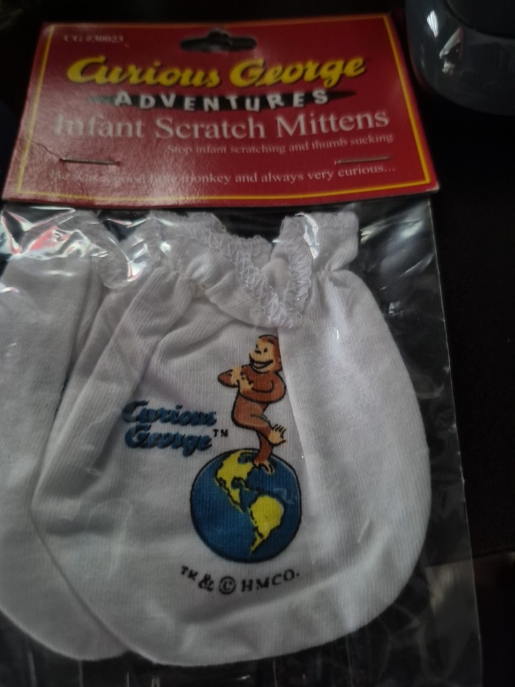 Curious George Adventures Scratch Mittens