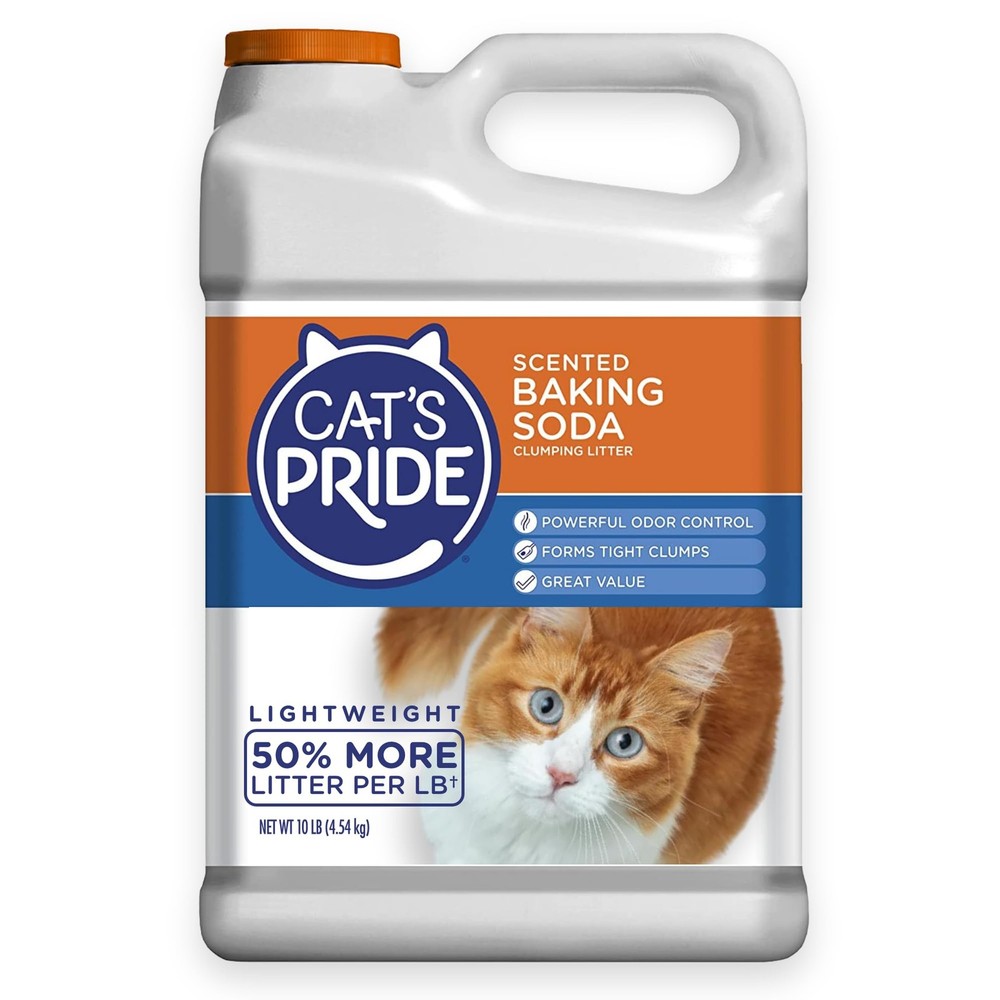 Cat's Pride Lightweight Clumping Litter: Baking Soda - Powerful Odor Control ...