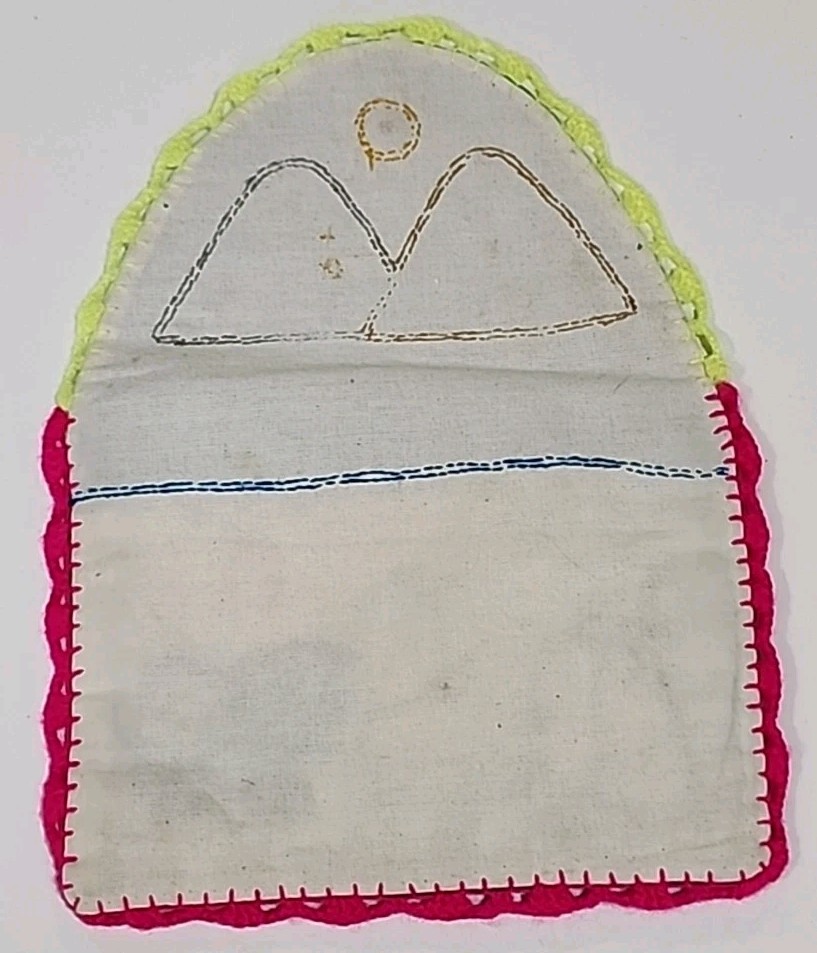 Peruvian Arpillera Patchwork Folk Art