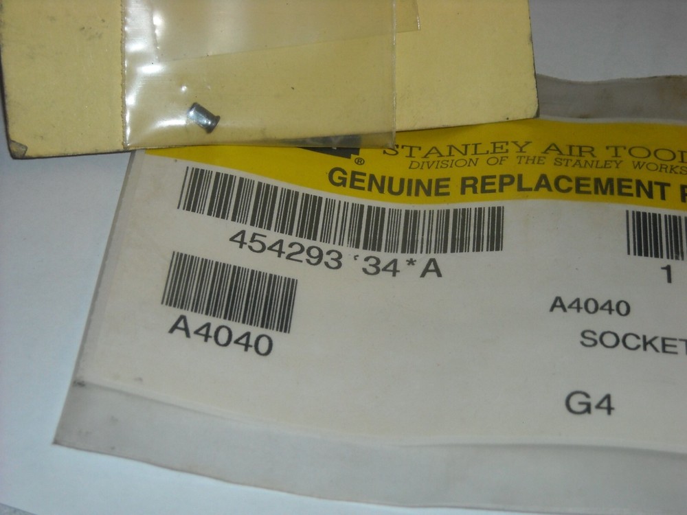 A4040, Stanley, Socket Lock Pin, Stanley Assembly Tools, New Old Stock