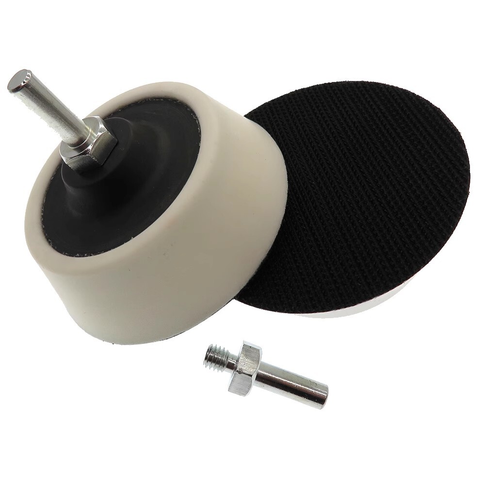 50mm 70mm M6 Thread Hook & Loop Sanding Backing Pad Discs For Sanding Disc Drill