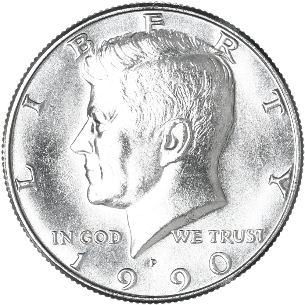 1990 P Kennedy Half Dollar CN-Clad BU