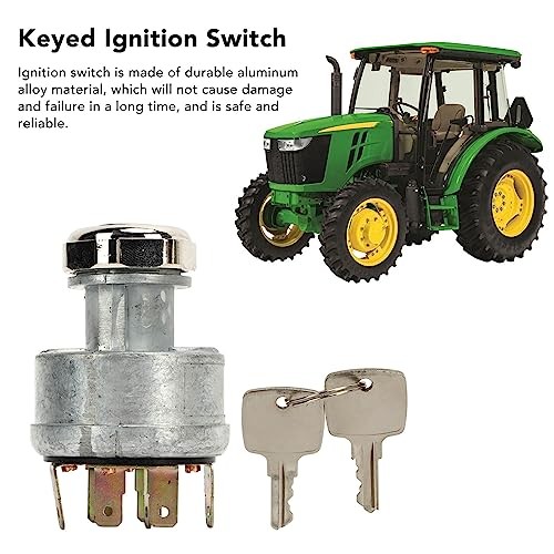 Ignition Switch AR58126 Key Switch Replacement for 322 330 655 755 830 855 856