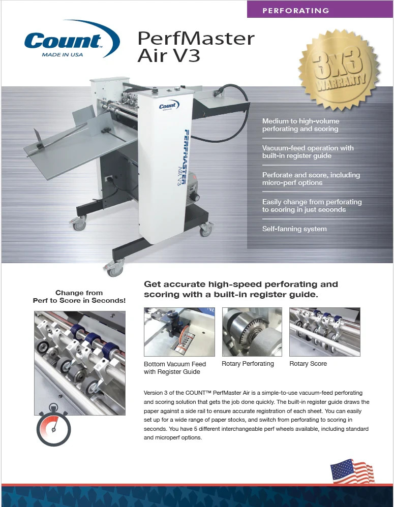 Martin Yale Count PerfMaster 3
