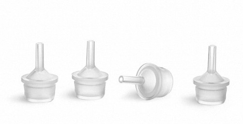 Long Thin Needle Type Fitment for Plastic Dropper Bottles (100 count)