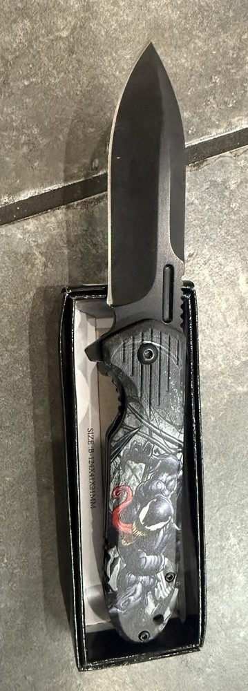 Venom Spring Assisted Open Pocket Knife9”