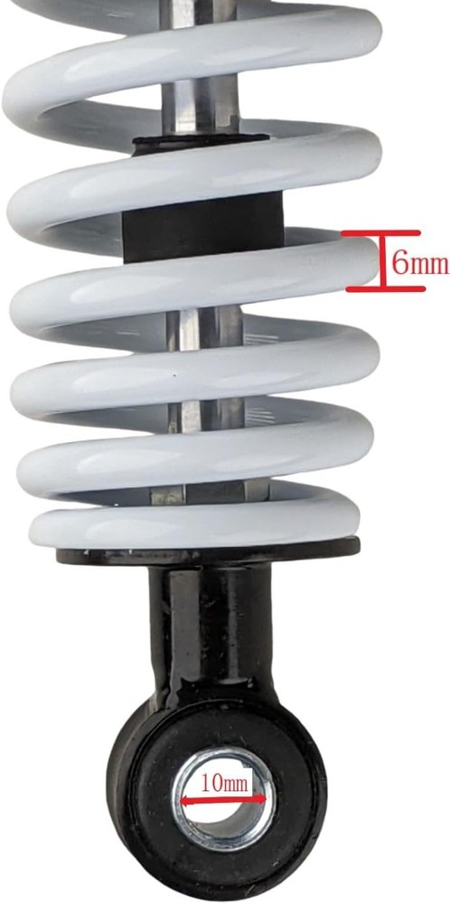 Lightweight Adjustable ATV Front Shock Set - Compatible with Coolster & More