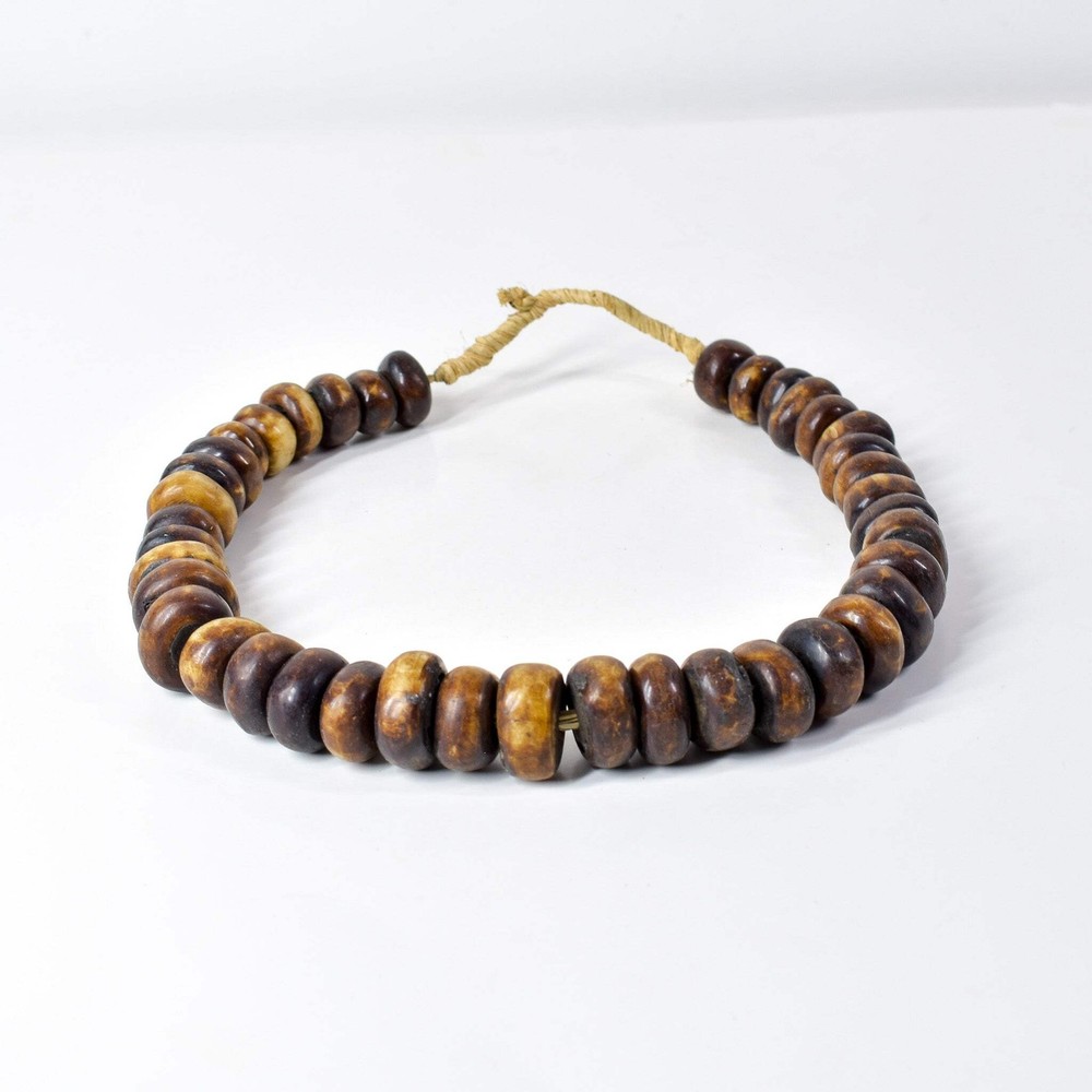 Brown Bone Trade Beads Kenya