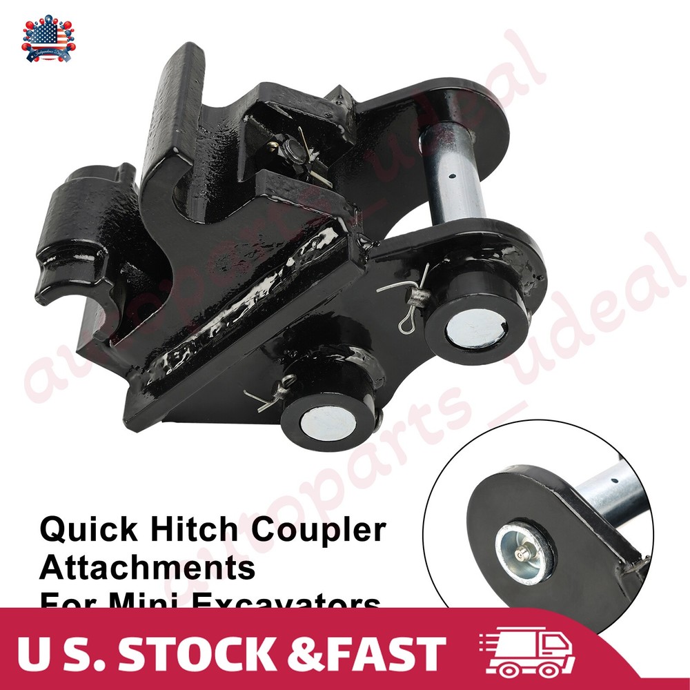 Quick Hitch Coupler Attachments For 0.8T-2Tons Mini Excavators