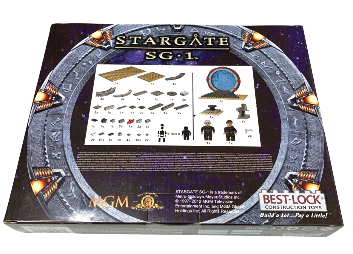 STARGATE Best Lock SG.1 Jack & Daniel Bricks brand new hard to found