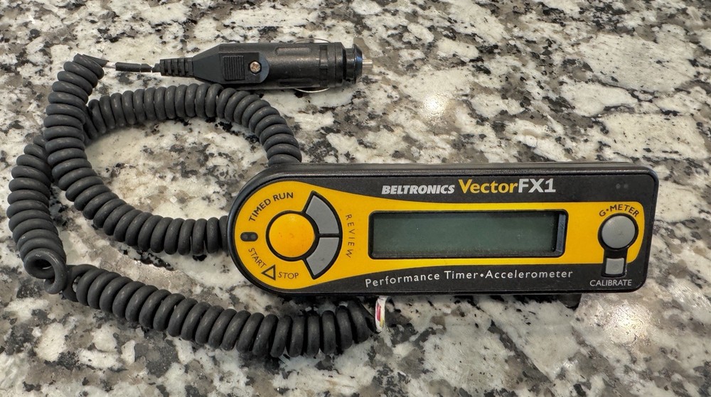 Beltronics Vector FX1 - Performance Timer Accelerometer - Tested As Seen