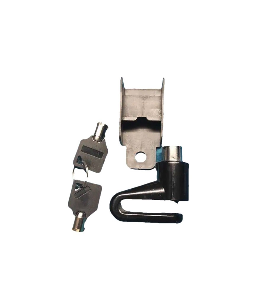 BLACK MOTORCYCLE AND BIKE UNIVERSAL DISC LOCK