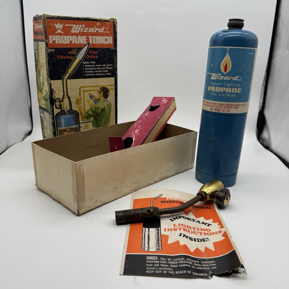 Antique Wizard Propane Torch