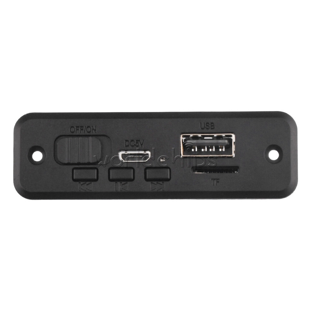 DC5V Bluetooth MP3 Player Decoder Board 2*3W Car Audio Amplifier Module FM Radio