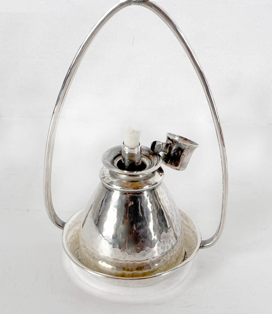 Tiffany & Co. Sterling Silver Makers Table Cigar Lighter and Cradle