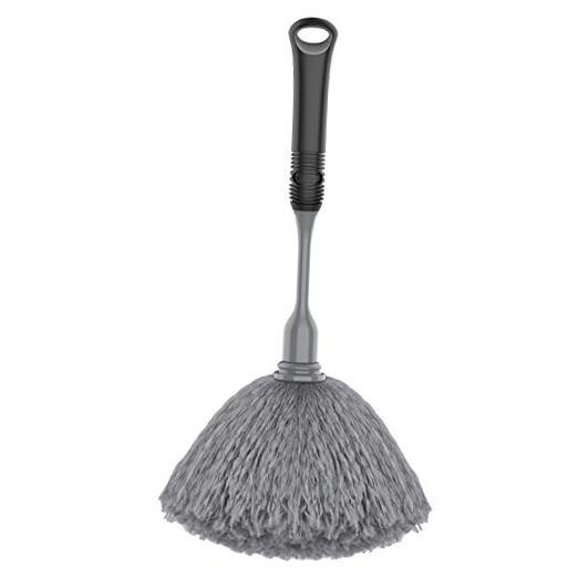 Microfiber Delicate Duster, Comfortable Non Slip Handle, Detachable Washable
