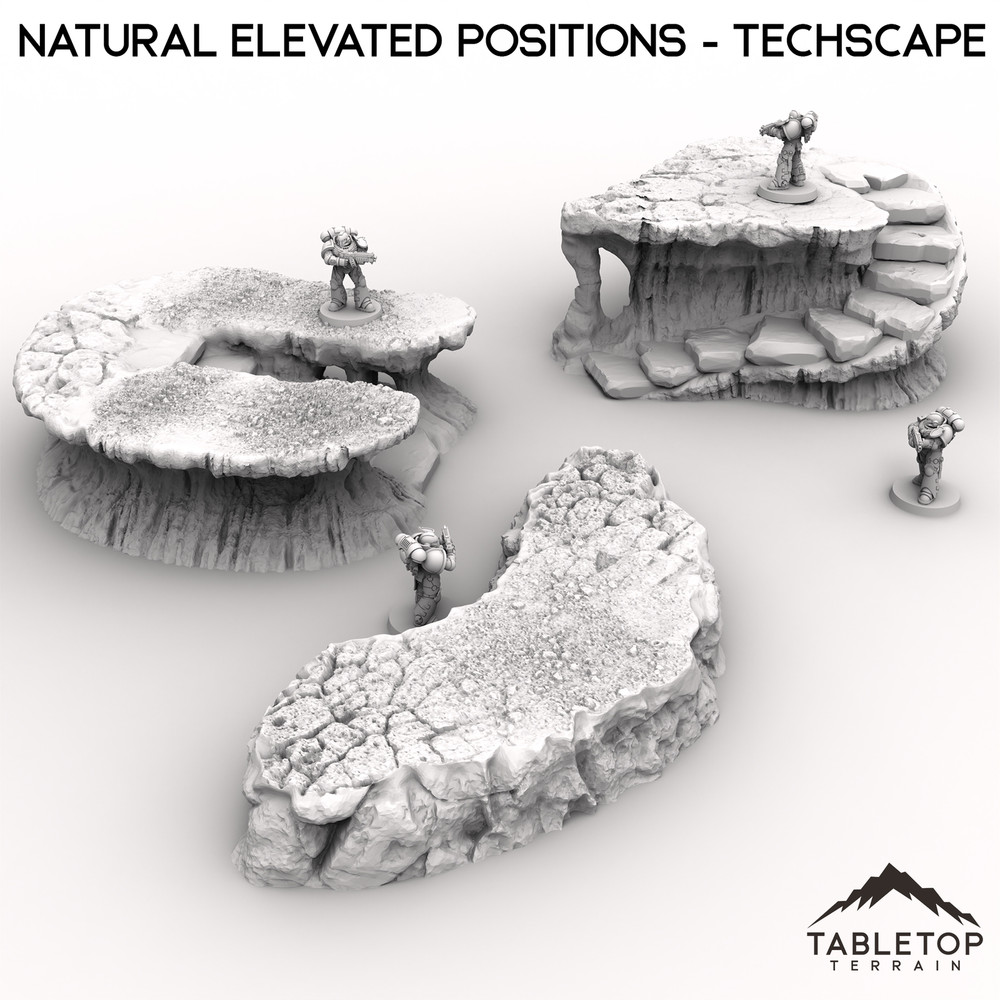 Natural Elevated Positions - Techscape - Grimdark Gothic Wargaming Tabletop