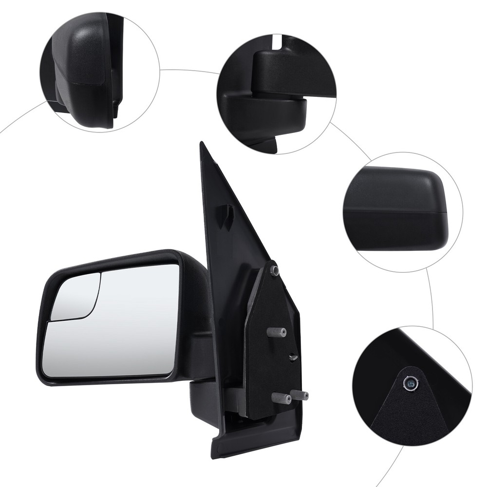 Left Side Mirror LH Driver Side Rear Mirror For Ford Transit Connect 2011-2013
