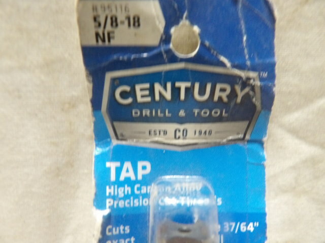 Century 5/8" -18 NF Tap #95116
