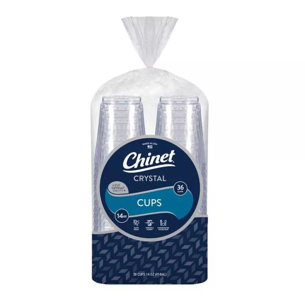 Chinet Crystal Cup - 36ct/14oz