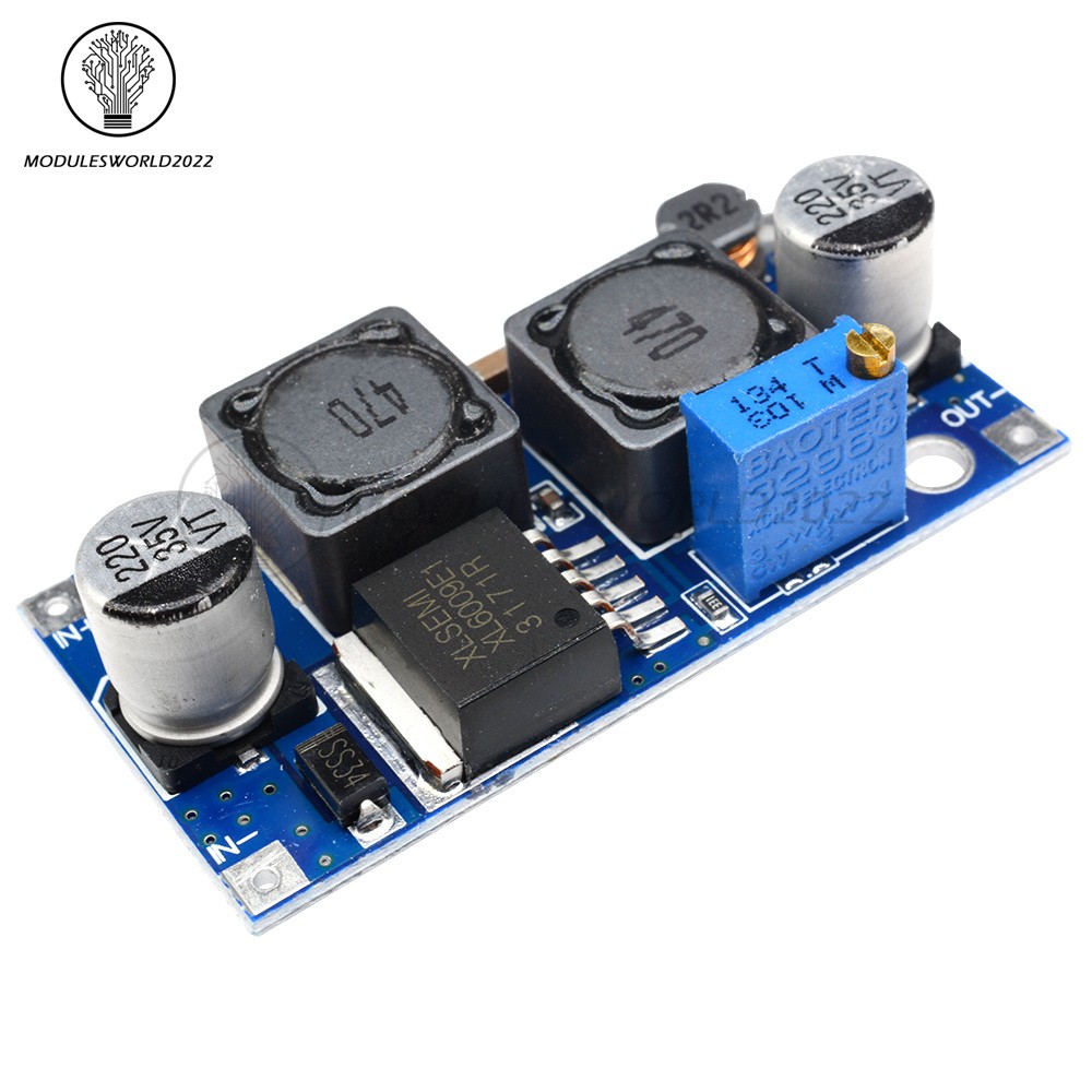 10PCS DC Boost Buck Adjustable Converter XL6009 Step up down Board Solar Voltage