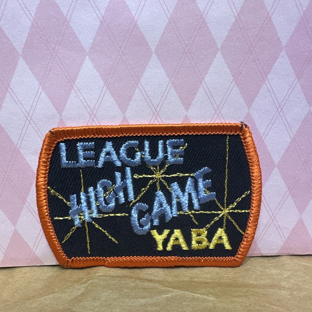 YABA League High Game Bowling Patch 3x2