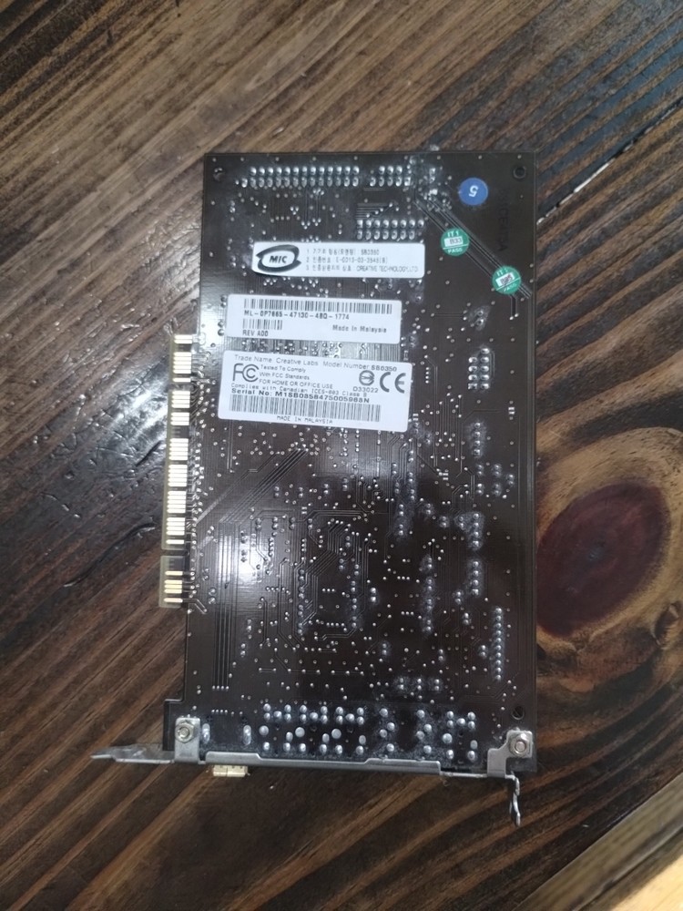 Creative Sound Blaster Audigy 2 ZS Untested