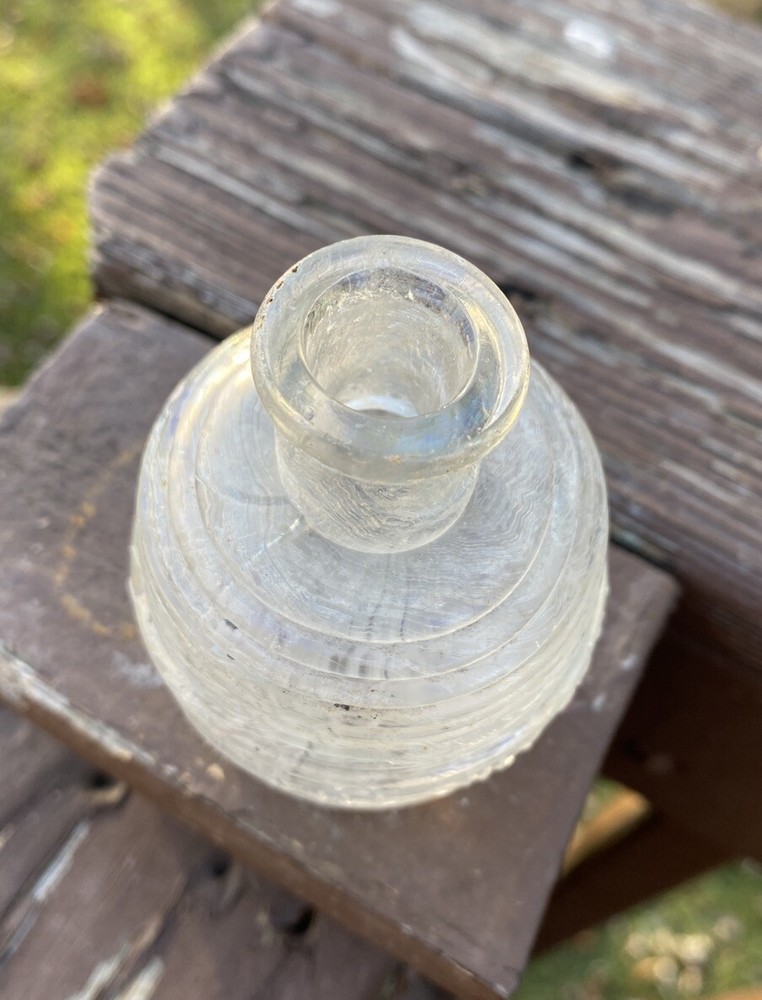 Fill Only To Here Blown Perfume/Cologne Bottle?