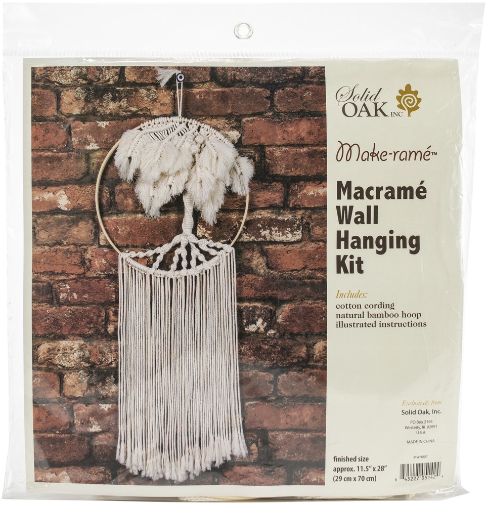 Macrame Wall Hanger Kit-Palm Tree (Pack of 1)