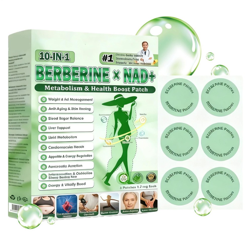 GLORENDA Berberine Mullti-Pathway Metabolic Patch, GLORENDA Patch
